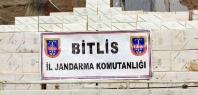 Bitlis'te 48 Bin Paket Kaçak Sigara Ele Geçirildi