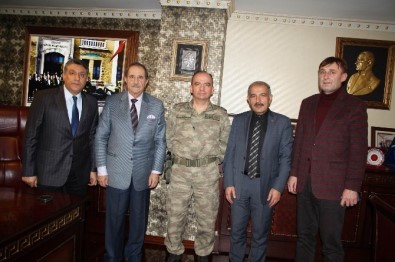 İl Jandarma Komutanı Albay Şen'den, SESOB'a Ziyaret