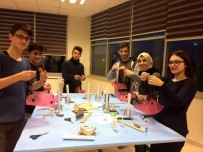 TÜRK HAVA KURUMU ÜNİVERSİTESİ - OMÜ'lü Öğrenciler Elif'in Anısına Roket Fırlattı