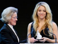 SHAKİRA - Shakira, yardım faaliyetleri nedeniyle ödüllendirildi