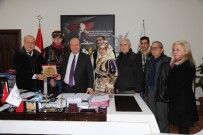 MESUT ÖZAKCAN - Aydın Efelerinden Başkan Özakcan'a Teşekkür Ziyareti