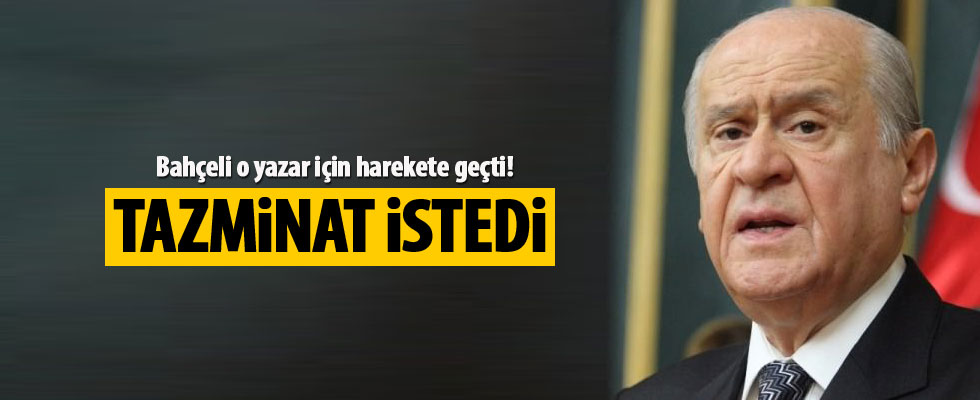 Bahçeli o yazar için harekete geçti!