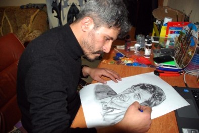 Bitlisli Ressam Destek Bekliyor