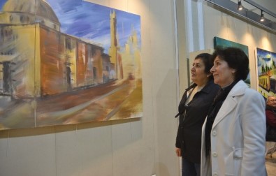 Dünya Ressamlarının Adana'yı Resmettiği Sergi Açıldı