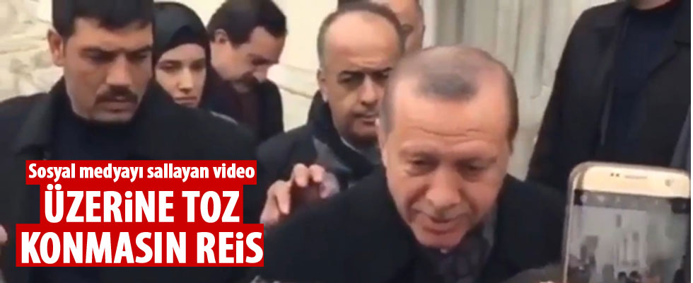 Erdoğan'ın yakın koruması sosyal medyayı salladı