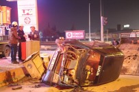 İSA YUSUF ALPTEKIN - Hurdaya Dönen Araçtan Yara Almadan Kurtuldu