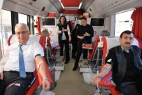 KAMU ÇALIŞANLARI - Kan Bağışı Kampanyasına Destek