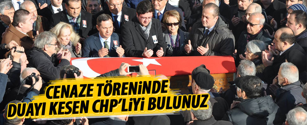 Cenaze töreninde CHP'lilerin 'biz de konuşacağız' tartışması