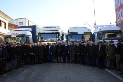 Kelkit'ten Halep'e 4 Tır Dolusu Yardım