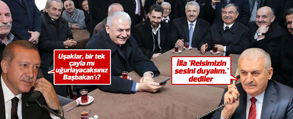 Başbakan Binali Yıldırım'dan vatandaşlara Erdoğan sürprizi