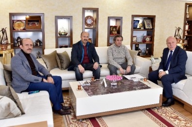 Beyoğlu Ve Sultangazi Belediye Başkanları Başkan Sekmen'i Ziyaret Etti