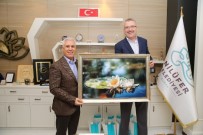 MUSTAFA BOZBEY - Özkan'dan Bozbey'e Ziyaret