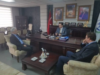 TCDD Bölge Müdürü Nihat Aslan'dan Başkan Bakıcı'ya Ziyaret