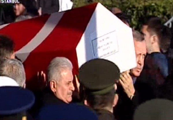 El Bab şehidini birlikte omuzladılar