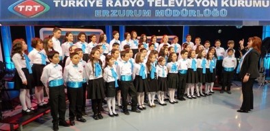 TRT Erzurum Müdürlüğü THM Çocuk Korosunu Takviye Ediyor
