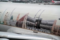 BOEING - Yolcu Uçağına Kabe Fotoğraflı Tasarım