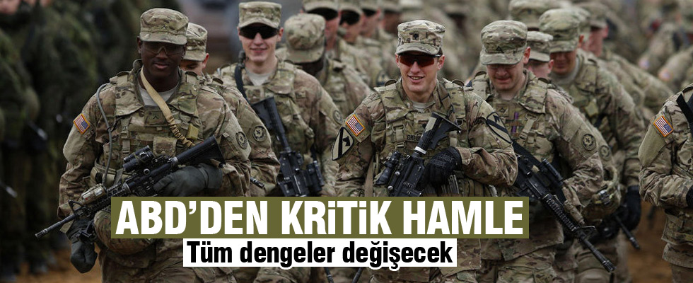 ABD o bölgeye asker gönderdi