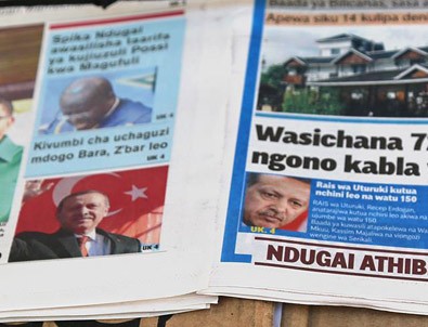 Erdoğan'ın ziyareti Tanzanya basınında