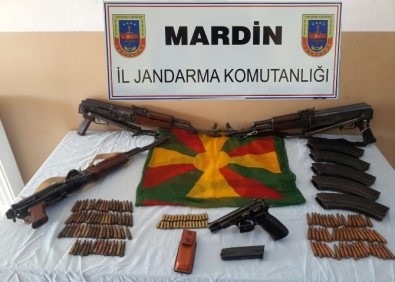 Mardin'de Silah Ve Mühimmat Ele Geçirildi
