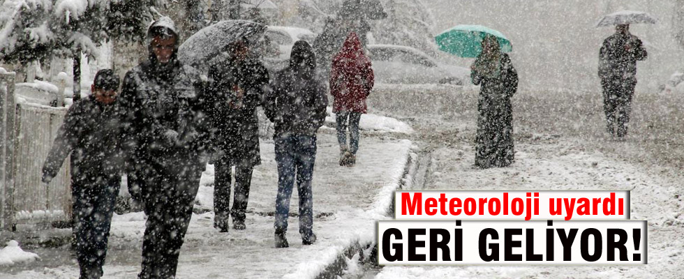 Meteoroloji uyardı! İstanbul'da o güne dikkat...