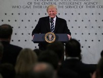 Trump ilk ziyaretini CIA merkezine yaptı