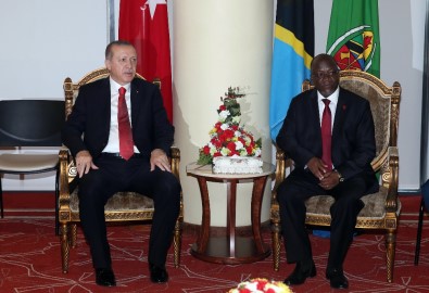 Erdoğan Tanzanya Cumhurbaşkanı İle Görüştü