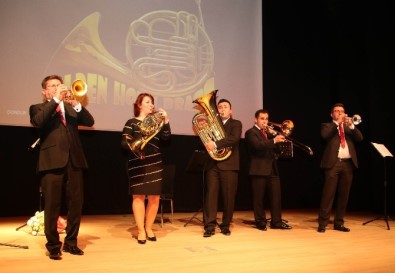 'Golden Horn Brass' Ankaralılarla İlk Kez Buluştu