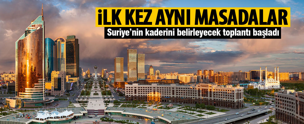 Suriye konulu Astana toplantısı başladı