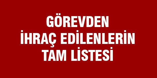 Yeni KHK yayımlandı