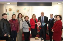 CENGIZ ERGÜN - Kadın Kooperatifi'nden Başkan Ergün'e Ziyaret