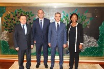 OSMAN HAMDİ BEY - Köşker'e Afrika'dan Konuk Başkanlar