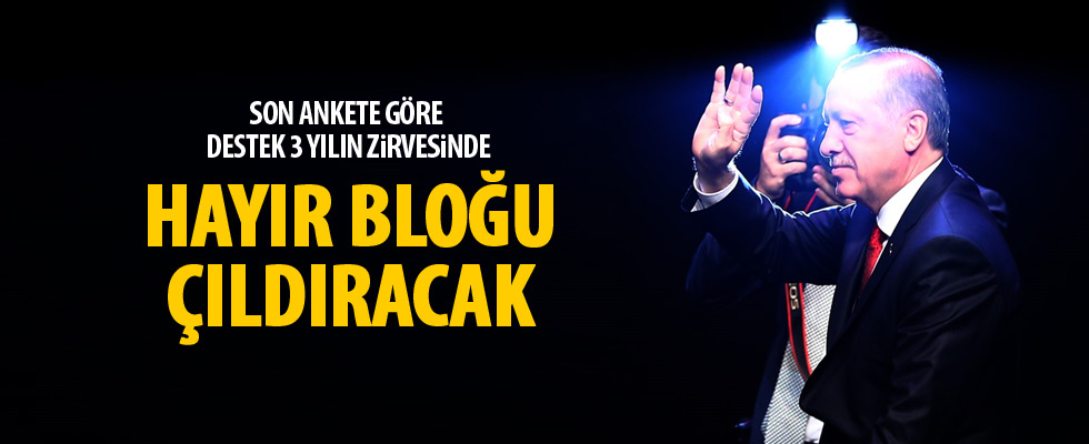 Optimar: Başkanlığa destek 3 yılın zirvesinde