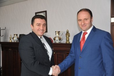 Yüksekokul Müdürü Doç. Dr. Sadoğlu'ndan Başkan Bakıcı'ya Ziyaret