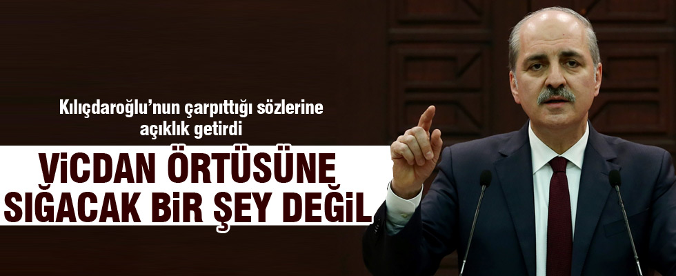 Numan Kurtulmuş'tan Kılıçdaroğlu'na cevap