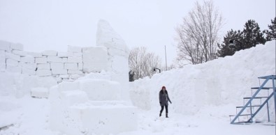 Erzurum'da 'Kardan Sokak'
