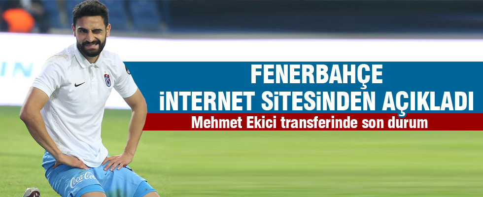 Fenerbahçe'den 'Mehmet Ekici' açıklaması