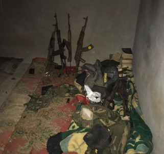 Sığınaktan Mühimmat Çıktı