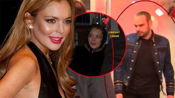 Lindsay Lohan, İstanbul'da Faruk Sabancı ile buluştu
