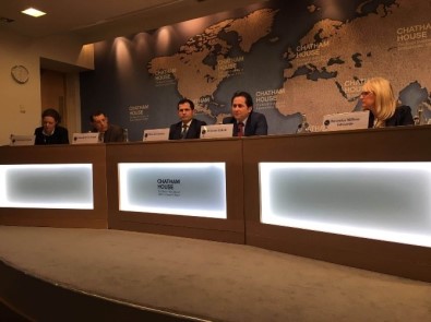 Altunyaldız, Chatham House'da Türkiye'nin Doğu Akdeniz Gazına Bakışını Anlattı