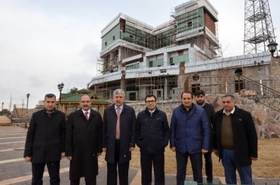 Başkan Polat İle DAP Bölge Kalkınma İdaresi Genel Başkanı Demir Yatırımları İncelediler