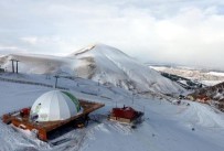 KAR MANZARALARI - Erzurum'da Havadan Çekilen Kış Manzaraları