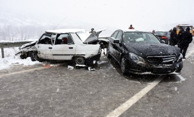 Sinop'ta Trafik Kazası Açıklaması 7 Yaralı
