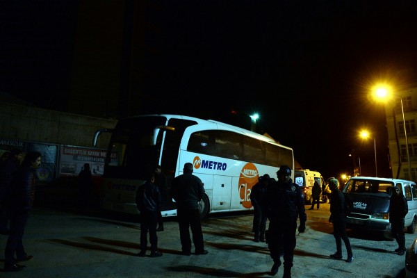 Freni boşalan otobüs kilometreler sonra durdu