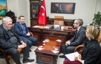 MEHMET PARLAK - AB Türkiye Delegasyonu Heyetinden Mehmet Parlak'a Ziyaret