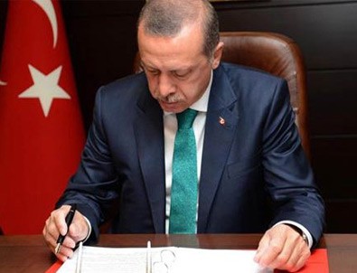 Cumhurbaşkanı Erdoğan'dan kanun onayı