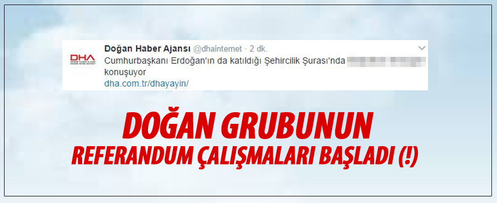 Doğan grubu Erdoğan'ı başbakan yaptı