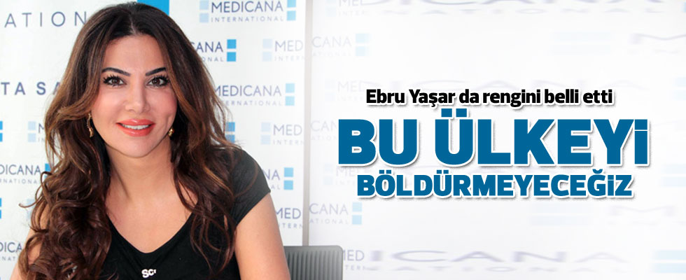 Ebru Yaşar'dan medyaya referandum sitemi
