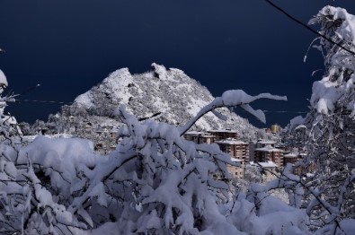 Giresun'da Kar Yağışı 449 Köy Yolunu Ulaşıma Kapattı