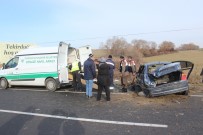 BEYAZKÖY - Lastiği Patlayan Otomobil Takla Attı Açıklaması 1 Ölü, 1 Yaralı