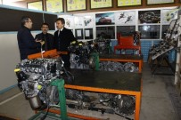 İNŞAAT ALANI - Yenişehir Meslek Lisesi'ne 2,5 Milyon Liralık Motor Atölyesi